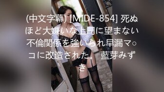 (中文字幕) [MIDE-854] 死ぬほど大嫌いな上司に望まない不倫関係を強いられ早漏マ○コに改造された。 藍芽みずき