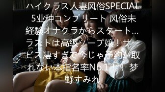 ハイクラス人妻风俗SPECIAL 5业种コンプリート 风俗未経験オナクラからスタート…ラストは高级ソープ嬢！サービス凄すぎで今じゃ予约が取れない本指名率No.1！！ 梦野すみれ