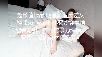 超颜值极品 明星颜值反差女神〖sunwall〗小骚货穿着情趣装勾引，在厨房暴力爆操小骚货，魔鬼身材顶级反差