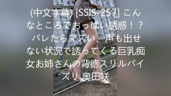 (中文字幕) [SSIS-257] こんなところでおっぱい誘惑！？ バレたらマズい、声も出せない状況で誘ってくる巨乳痴女お姉さんの背徳スリルパイズリ 奥田咲